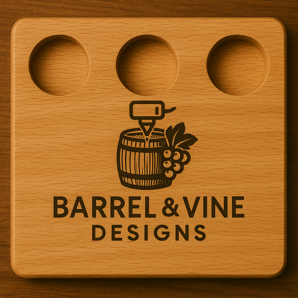 Wine Tasting Boards - Custom engraved boards for wine flights and cheese pairings